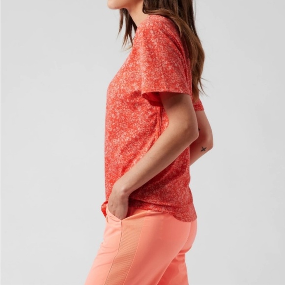 3 Athleta Organic Cotton Relaxed Crew Neck Tees Bundle of 3 - XL - Picture 5 of 9